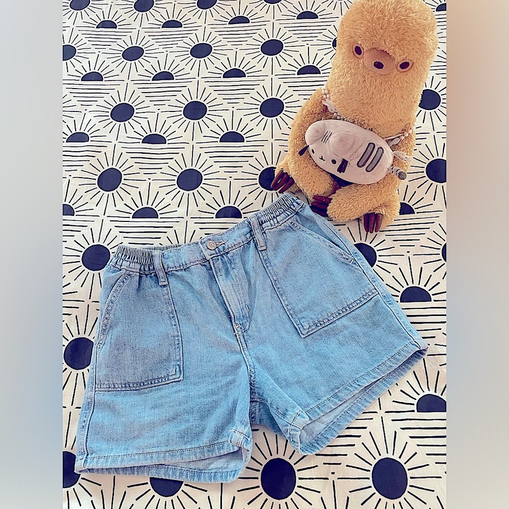 Cool and Soft Girl’s Denim Trouser Shorts (Sz 14)
